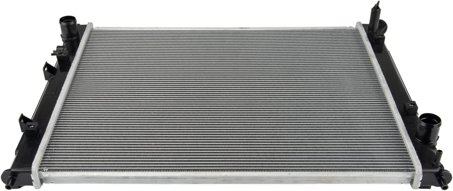 Radiator Compatible with 2016-2021 Civic, OE Style Bolt-On Aluminum Core Radiato