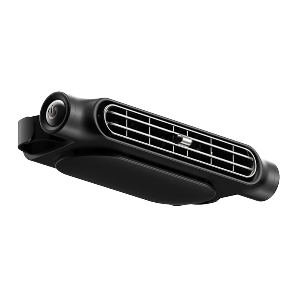 Portable Car Seat Fan 3 Speeds Adjustable Car Headrest Cooling Air Fan USB Powered Car Seat Headrest Fan Summer Car Accessories