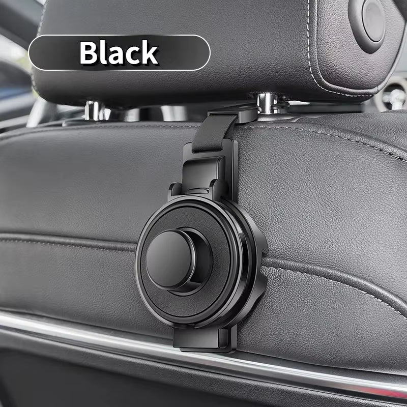 3-In-1 Car Seat Back Universal Hook Car Multi-Function Hook Storage Rack Cup Holder Women'S Handbag Hanging Storage Fixed Hook