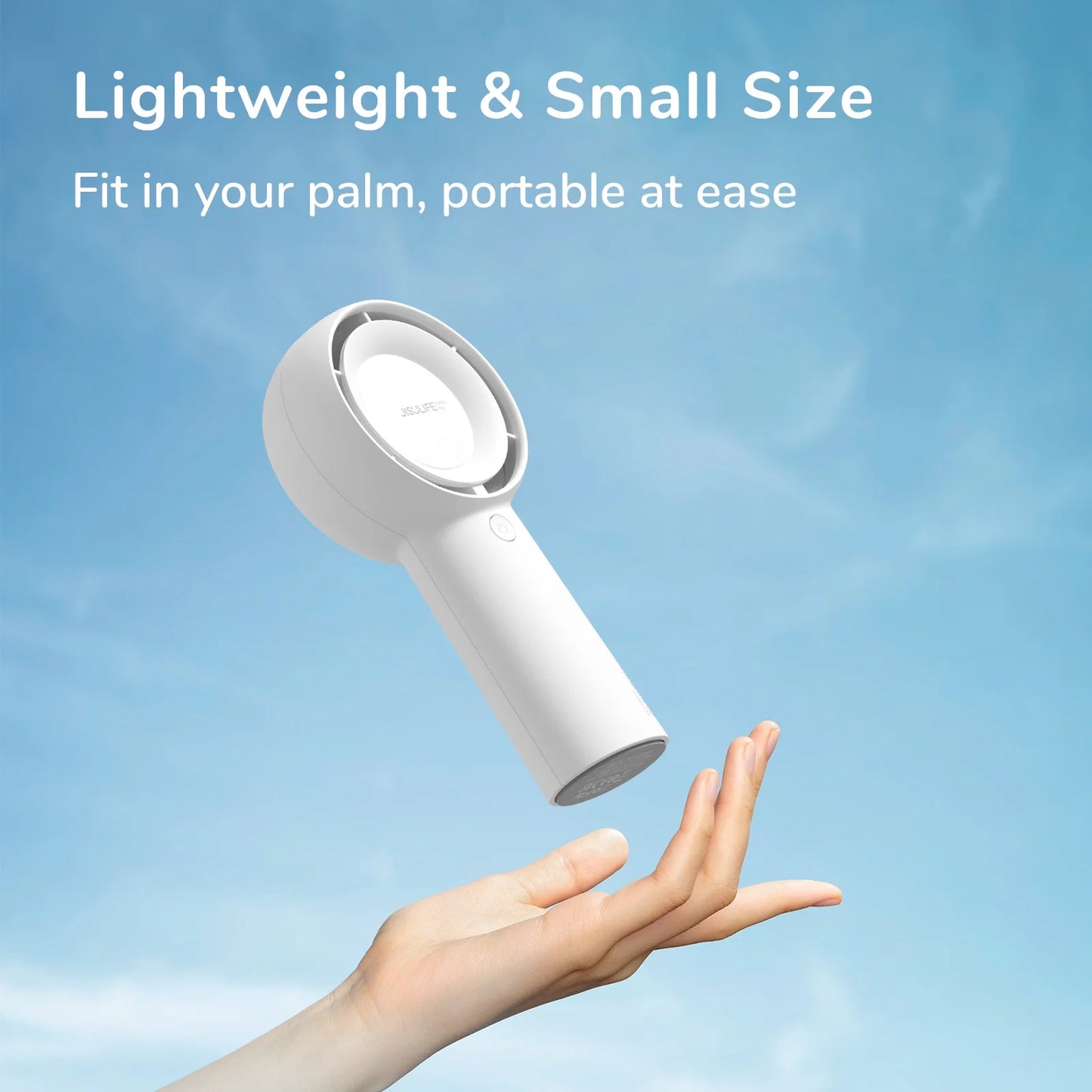 Turbo Fan-Sized Portable Fan & 16H Runtime 4000Mah USB Rechargeable Fan with 5 Wind Modes for All Occasions