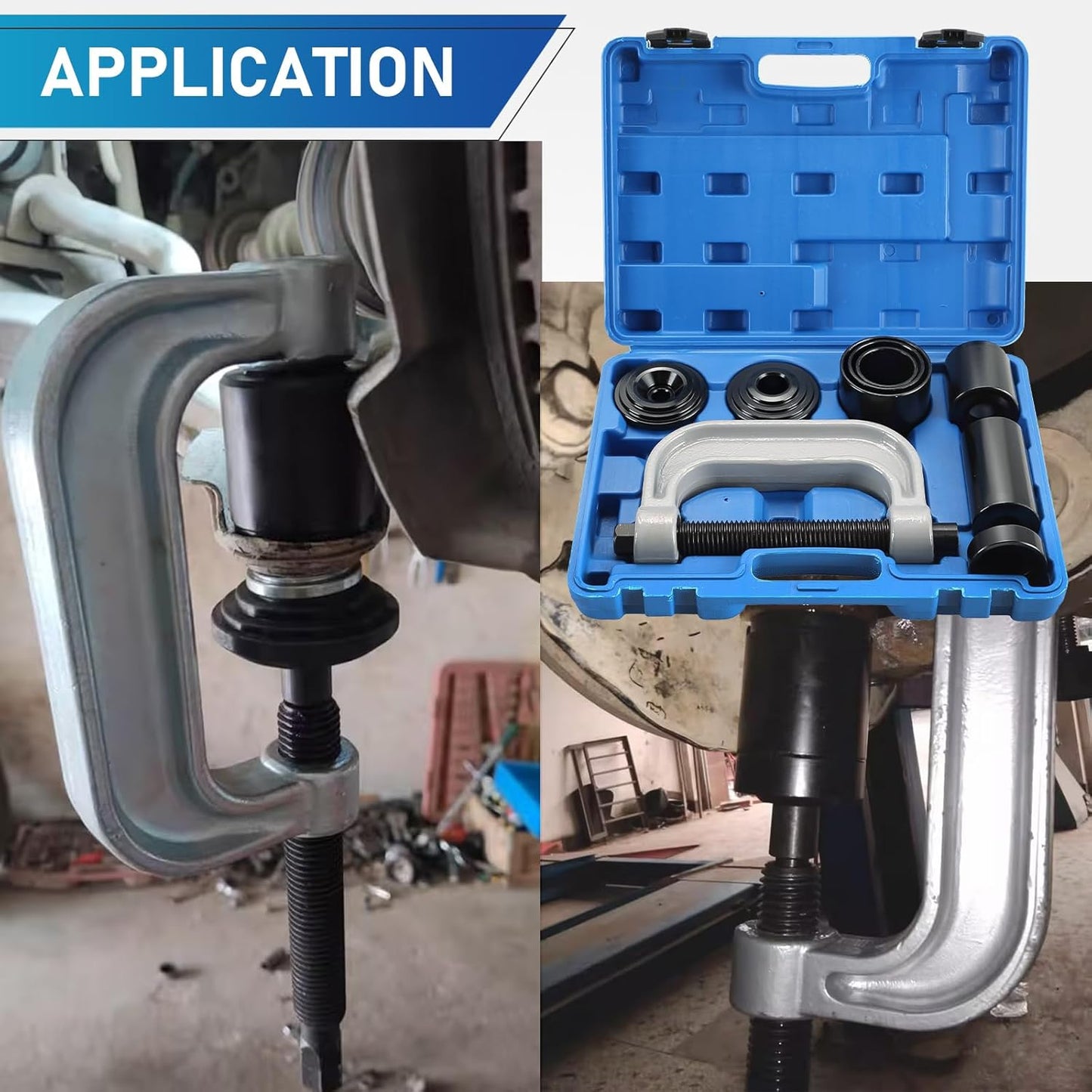 Ball Joint Service Tool | Heavy Duty Ball Joint Press & U Joint Removal Tool Kit