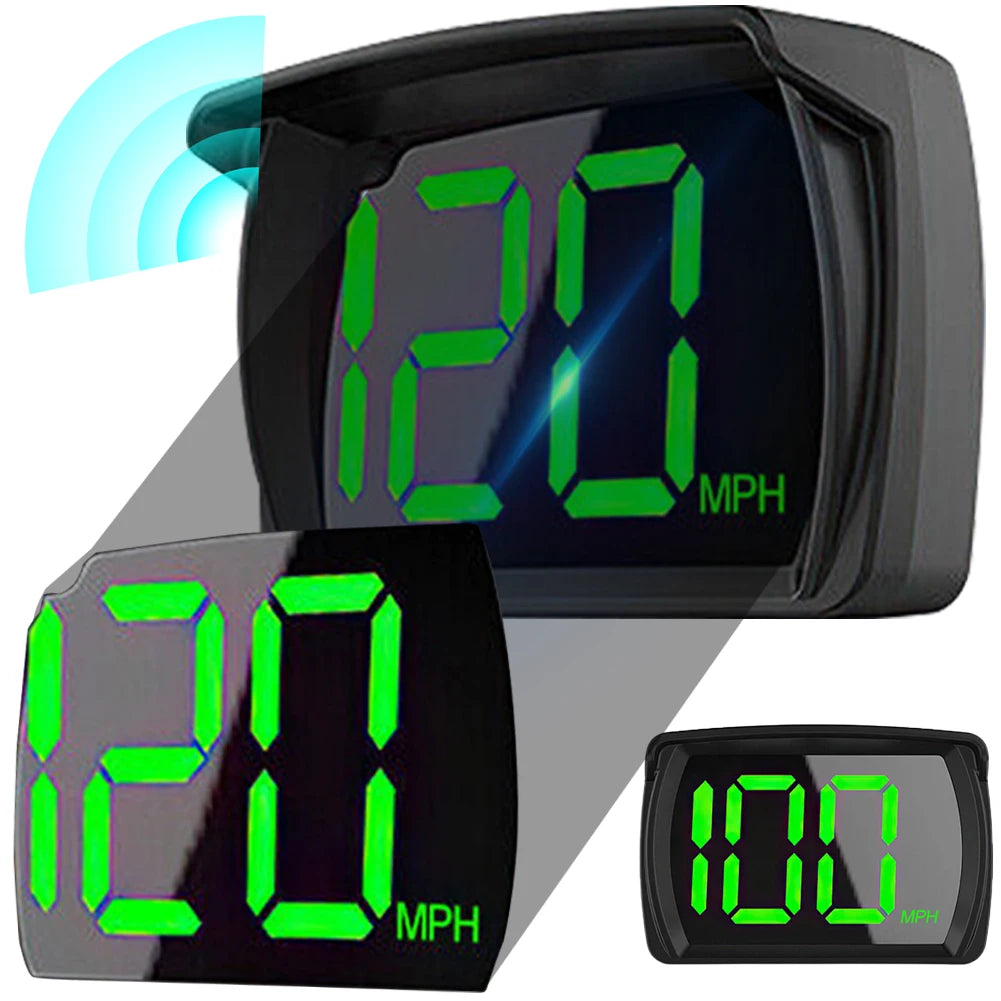 Car HUD Head up Display Universal Digital GPS Speedometer Windshield Speedometer HUD Projector Auto Electronics Accessories