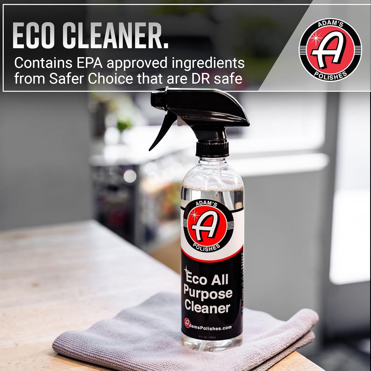 Eco All Purpose Cleaner (Gallon) - Industrial Strength, Concentrated Formula Can Be Diluted down - Tough on Dirt but Easy on Your Car, You, and the Environment