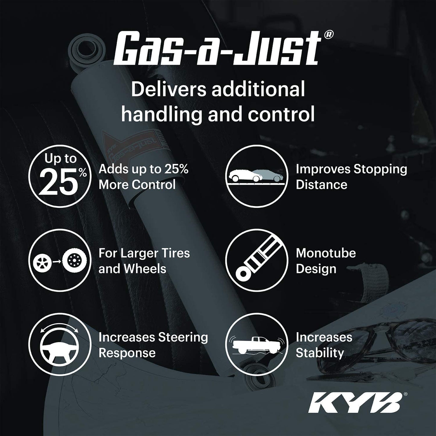 KG4517 Gas-A-Just Gas Shock