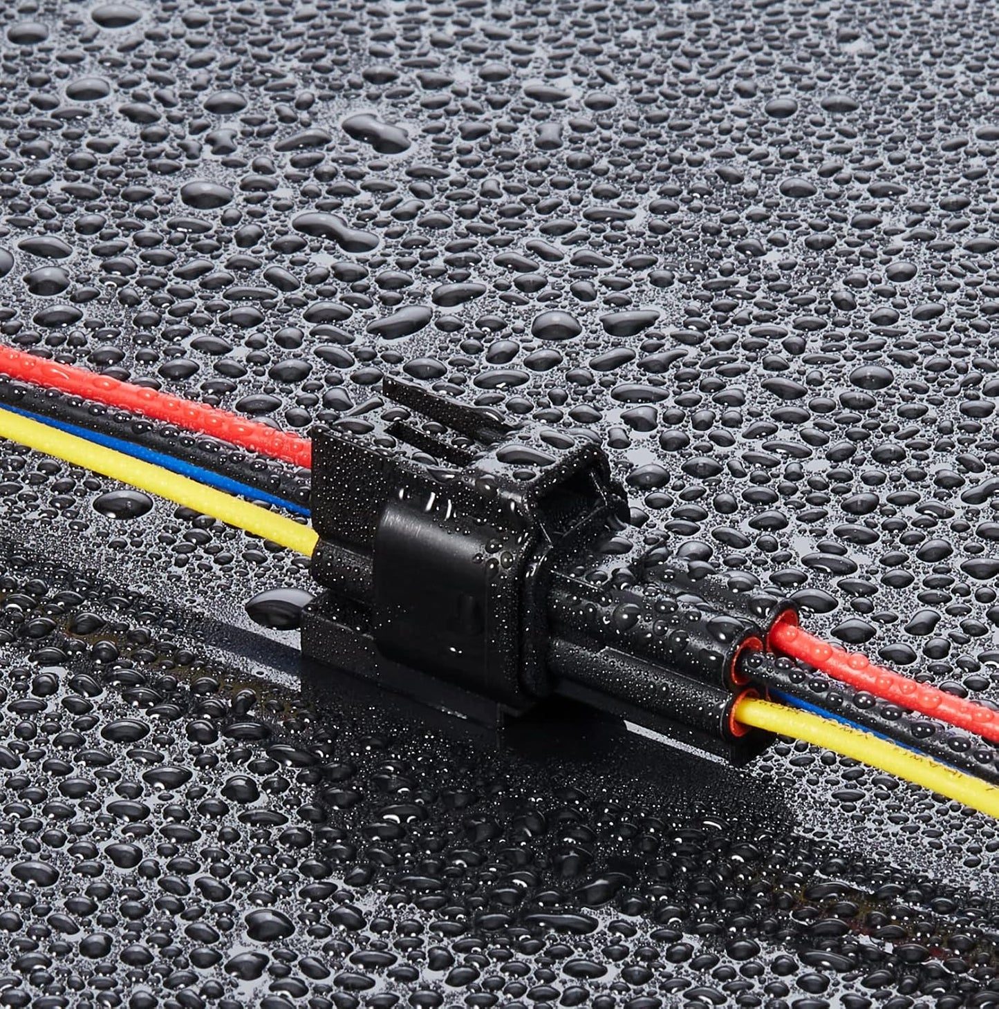 4 Pin Waterproof Connector,Waterproof Electrical Car Auto Wire Connector,16Awg Male Female Quick Disconnect Wire Connectors for Car Truck Motorcycle Marine Boat(5Pack)