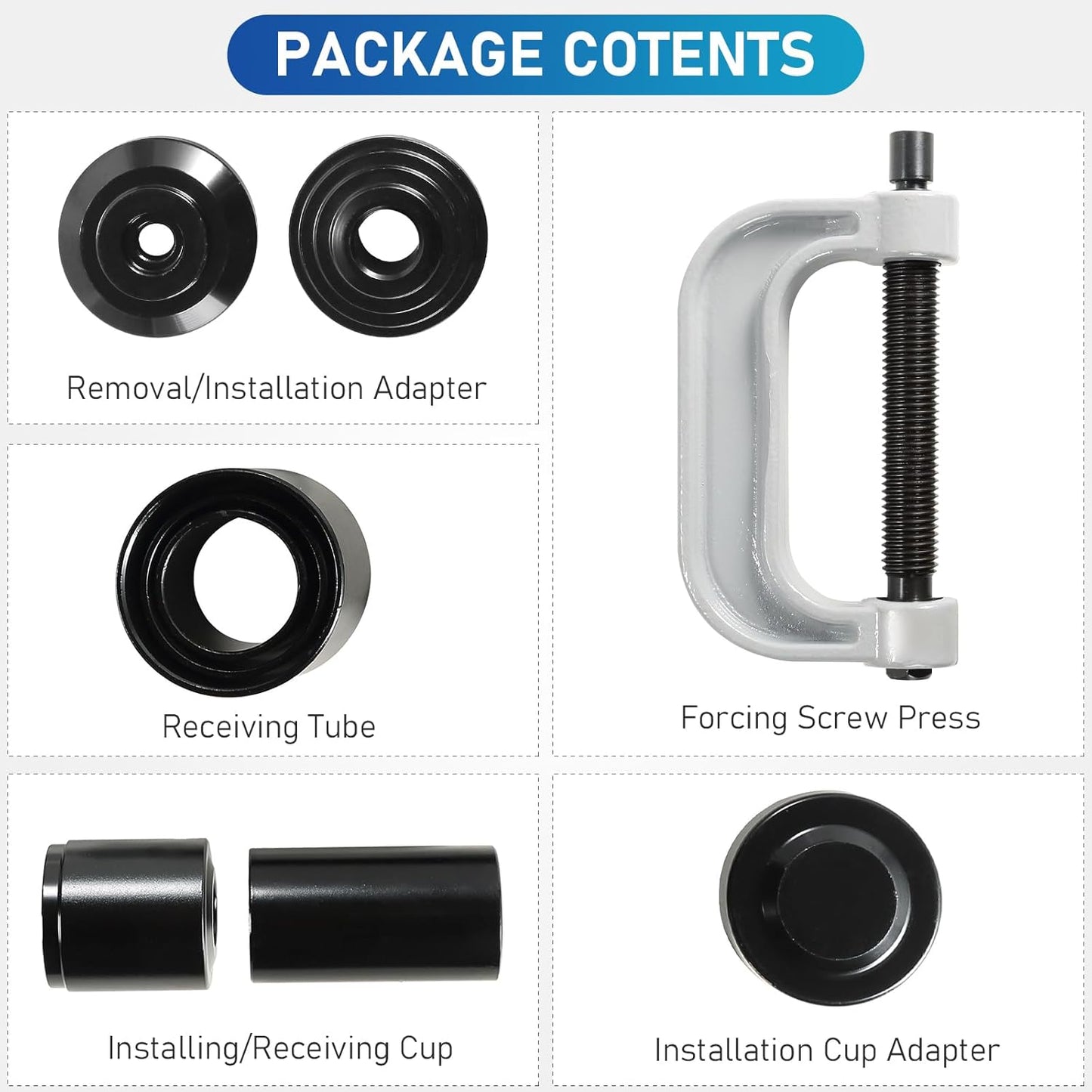 Ball Joint Service Tool | Heavy Duty Ball Joint Press & U Joint Removal Tool Kit