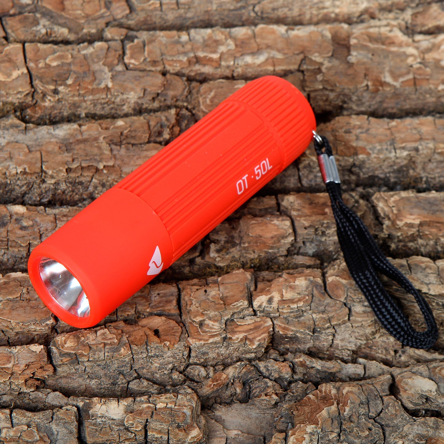 (12 Pack) Single Mini LED Flashlight, 50 Lumens, Handheld, 3 AAA Batteries, Red