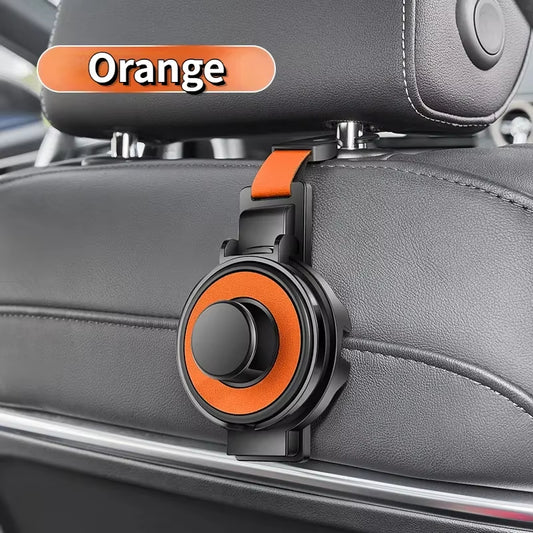 3-In-1 Car Seat Back Universal Hook Car Multi-Function Hook Storage Rack Cup Holder Women'S Handbag Hanging Storage Fixed Hook