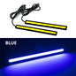 Ultra Thin Bright LED Car COB Daytime Running Lights Superbright Low Cosumption Auto DRL Fog Driving Lamp 12V DRL Lamp Universal