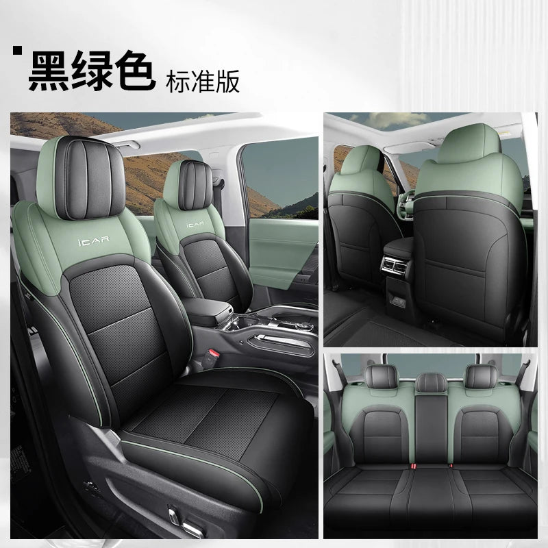 For Chery Icar 03 Jaeco 6 J6 EV 2023 2024 Ventilation Seat Cover Automotive Parts Automotive Modification Parts
