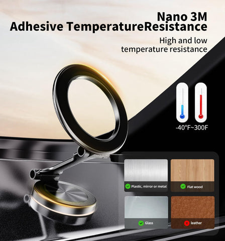 Magnetic Phone Holder for Car, Magnetic Car Phone Mount for Magsafe Car Mount Ultra Magnetic Car Phone Holder for All Cell Phones, Car Mount for Iphone Magnetic 16 15 14 13 Pro Max