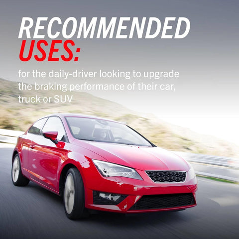 KC3090 Z23 Evolution Sport Brake Kit with Powder Coated Calipers Brake Pads, Drilled and Slotted Rotors for 2007 2008 2009 2010 2011 2012 2013 2014 2015 2016 2017 Jeep Wrangler