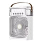 3 in 1 Summer Cooling Fan Portable Desktop Humidifier USB Mini Air Conditioners Night Light Water Mist for Home or Office