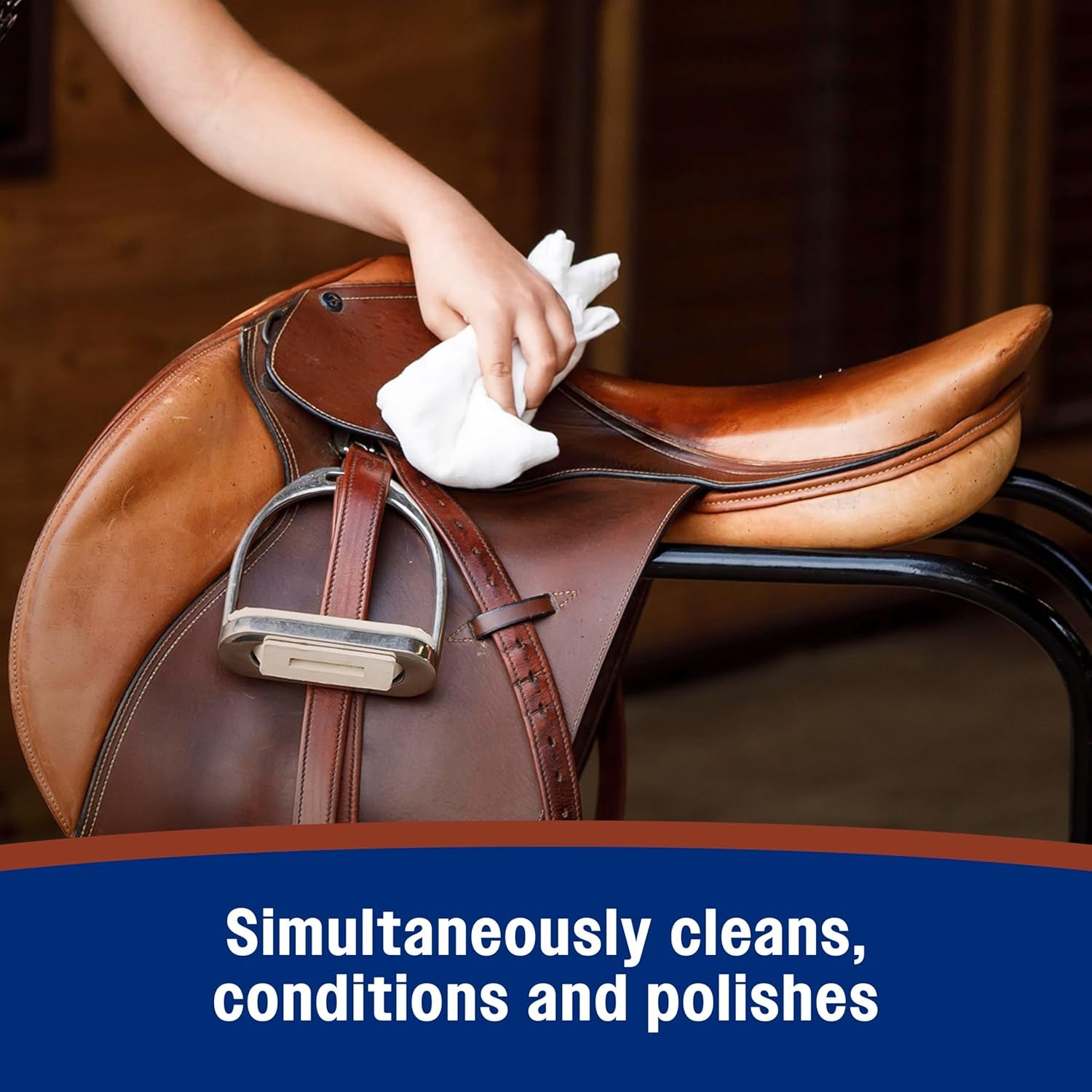 Leather New Easy-Polishing Glycerine Saddle Soap and Leather Cleaner, 32 Oz
