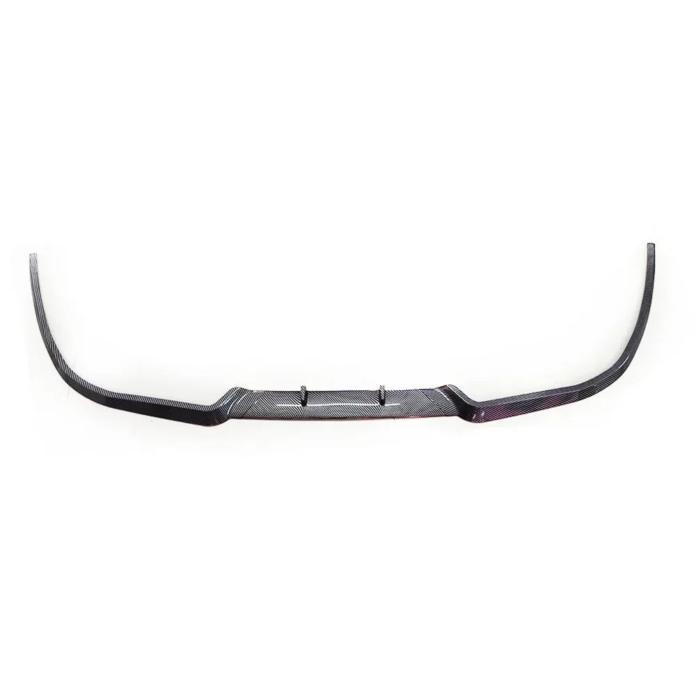 ABS Universal Car Front Bumper Lip Body Kit Spoiler Splitter ABS Bumper Canard Lip Splitter Universal Car Accessories Front Lip