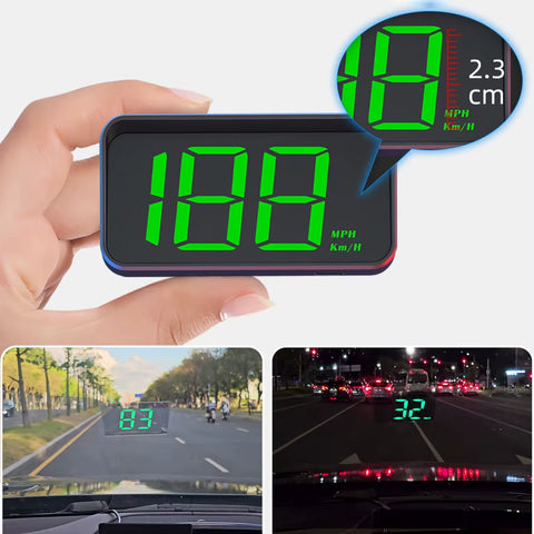 High Definition Auto Electronics HUD Projector 5V USB Head-Up Display Cable Plug Car GPS HD Speedometer LED Digital Display