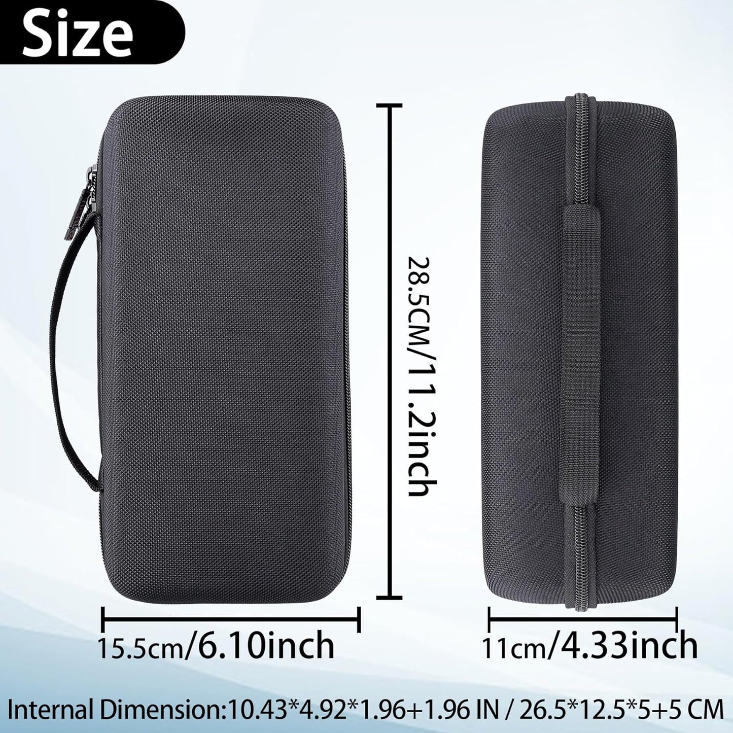 Hard Travel Case Replacement for HALO Bolt Air 58830,Case Only (Black)