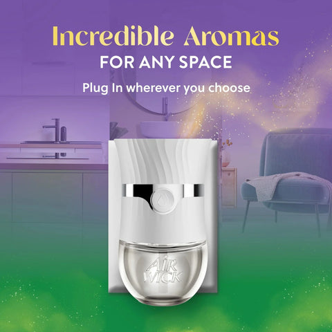 (2 Pack)  Plug-In Scented Oil Air Freshener Warmer Starter Kit, Lavender and Chamomile, 2 Piece