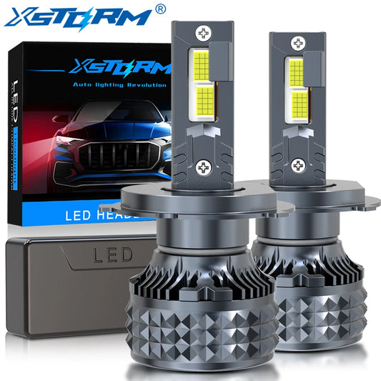 H1 H4 H7 Led H8 H11 9005 HB3 9006 HB4 9012 Hir2 Canbus 140W 30000LM 15Pcs CSP Chips Car Headlight Bulb for Automobiles Lamp 12V