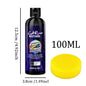 Car Headlight Restoration Polishing Kits Headlamp Scratch Remover Repair Cleaning Paste Remove Oxidation Headlight Polish Liquid