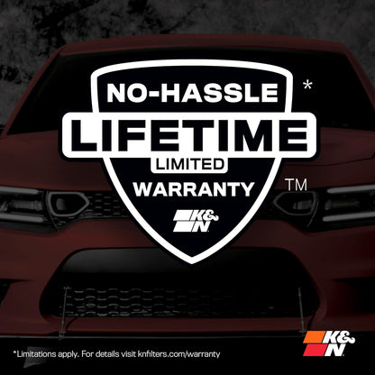 High-Flow Original Lifetime Engine Air Filter: Increase Power: Premium, Washable: Compatible with 2022-2026 Acura/Honda: MDX, Passport, Pilot, 33-5117