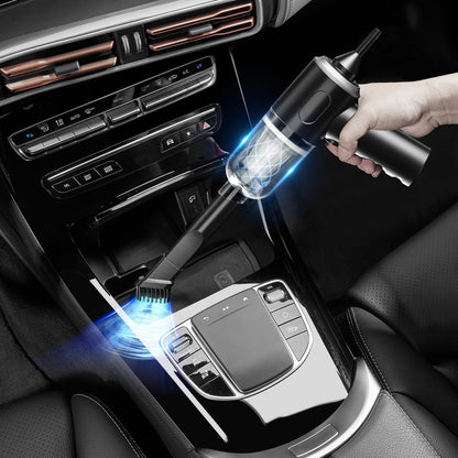 3 in 1 Keyboard Vacuum Cleaner, 12000PA High Power Handheld Car Vacuum, Cordless Portable Mini Table Vacuum Cleaner, Compressed Air Duster Keyboard Cleaner for Car,Desktop, Pet Hair Cleaning
