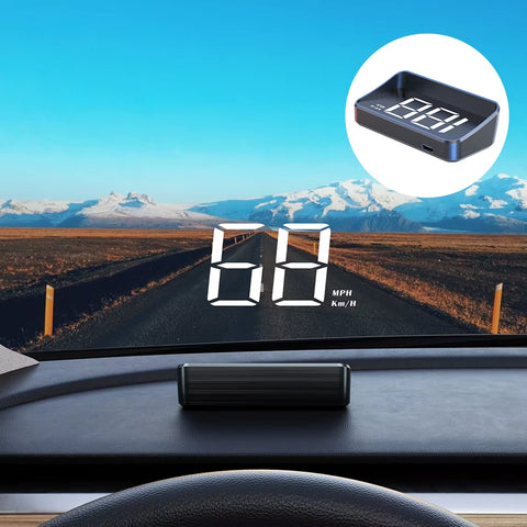High Definition Auto Electronics HUD Projector 5V USB Head-Up Display Cable Plug Car GPS HD Speedometer LED Digital Display