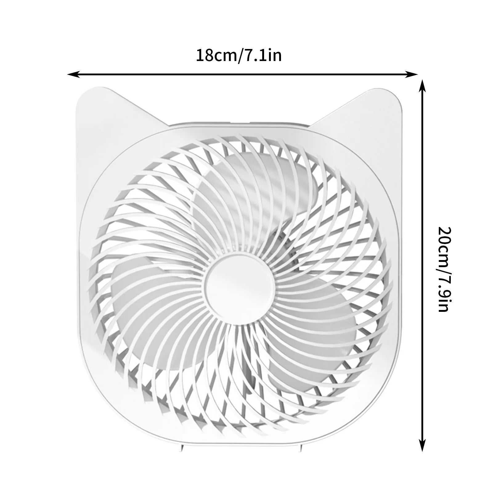 Powerful Wind Fan Fan Coolings Fan Desktop Multifunctional Fan Usb Circulation Fan Quiet Fan Standing Room Fan