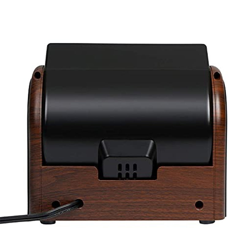POOCCI Desk Fan Personal Quiet Powerful Small Table Fans Retro Bladeless Fans