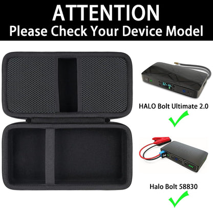 Hard Travel Case Replacement for HALO Bolt Air 58830,Case Only (Black)