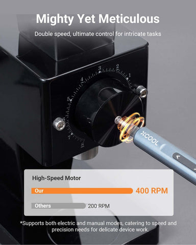 Mini Electric Screwdriver, 52-In-1 Precision Electric Screwdriver 400RPM With...