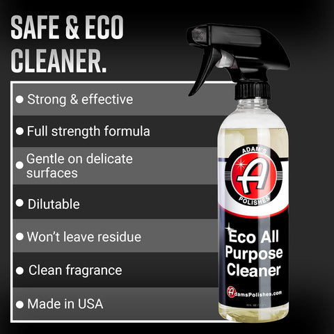Eco All Purpose Cleaner (Gallon) - Industrial Strength, Concentrated Formula Can Be Diluted down - Tough on Dirt but Easy on Your Car, You, and the Environment