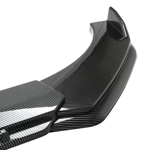 For Audi A5 S5 A4 A6 A7 Car Lower Front Bumper Lip Splitter Spoiler Carbon Fiber Body Kits Accessories Auto Parts Tuning