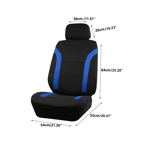 Universal 2 Front Seat Covers Fit for Most Car SUV Truck Car Accessories Interior Front Seat Covers for Car