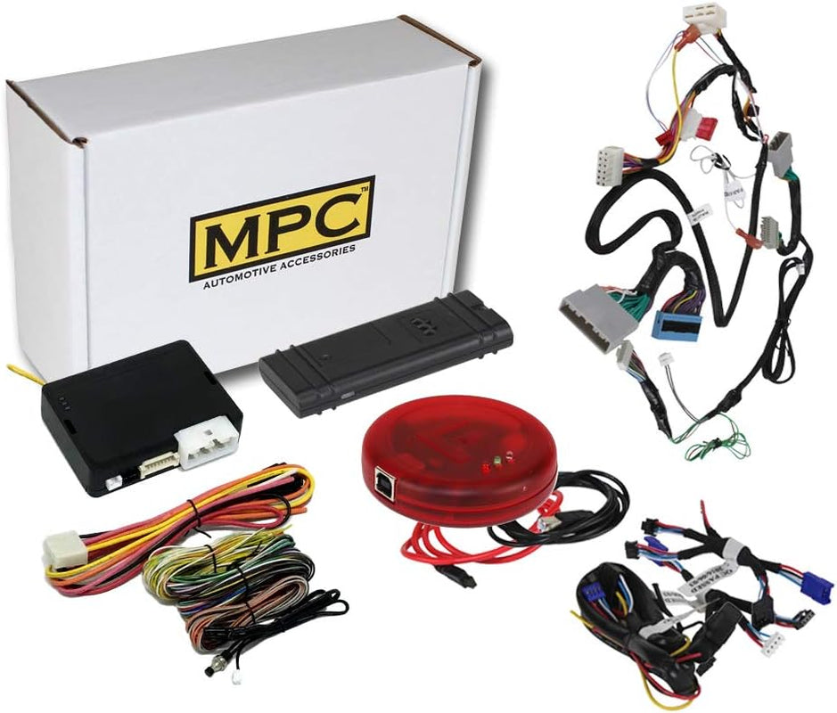 Smartphone/Factory Remote Activated Remote Start Compatible with Honda Fit 2015-2020 - Push-To-Start - T-Harness - 1-Year Free Service Included - USA Tech Support