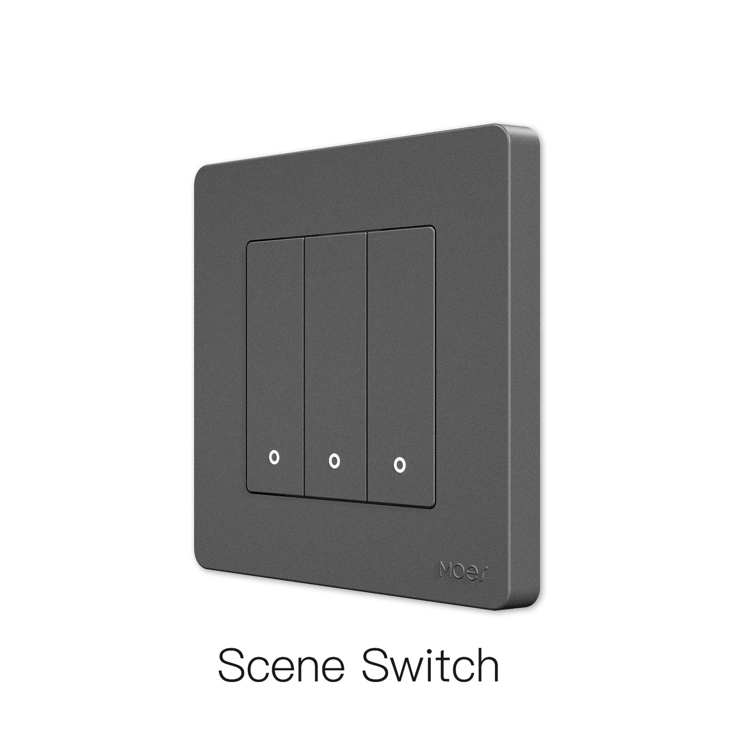 New Star Ring Tuya Smart Zigbee3.0 Push Button Switch/Scene Switch Smart Life APP Remote Control Work with Alexa Google