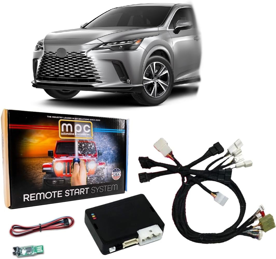 Remote Start Kit Compatible with Lexus RX350 2023 2024 || Plug and Play || Push Lock 3X to Start || USA Tech Support