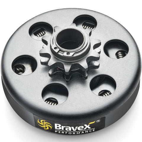 New Centrifugal Go Kart Clutch 3/4" Bore 10 Tooth 10T for #40/41/420 Chain 6.5HP - Upgrade