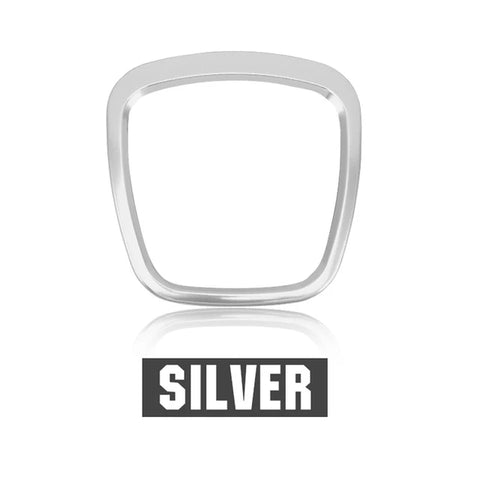 Car Styling Steering Wheel Center Logo Covers Stickers Trim for Audi A4 B6 B7 B8 A6 C6 A5 Q7 Q5 A3 8P S3 8V Interior Accessories