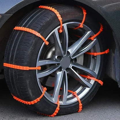 10/20Pcs Car Wheels Tire Snow Chains anti Slip Nylon Winter Car Snow Chains Outdoor Snow Tire Emergency Anti-Skid Tyre Chains