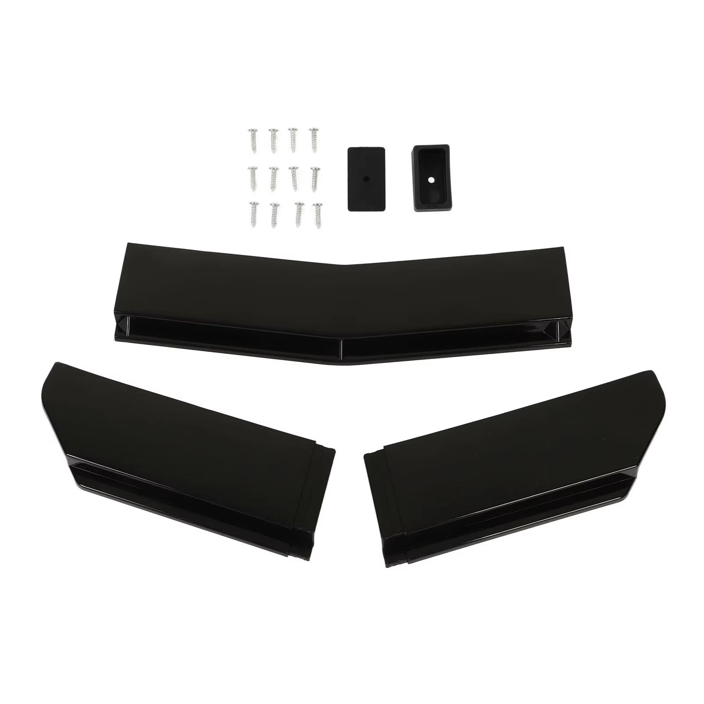 Universal Front Bumper Lip Spoiler Chin Body Kit Protection Auto Car Exterior Aerodynamic Parts