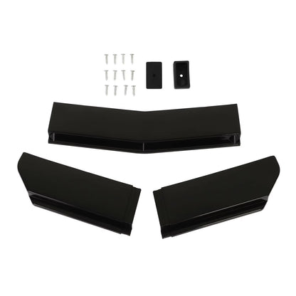 Universal Front Bumper Lip Spoiler Chin Body Kit Protection Auto Car Exterior Aerodynamic Parts