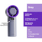 Portable Handheld Turbo Fan 100 Wind Speeds Adjustable Mini Personal Fan Battery Operated Electric Eyelash Fan