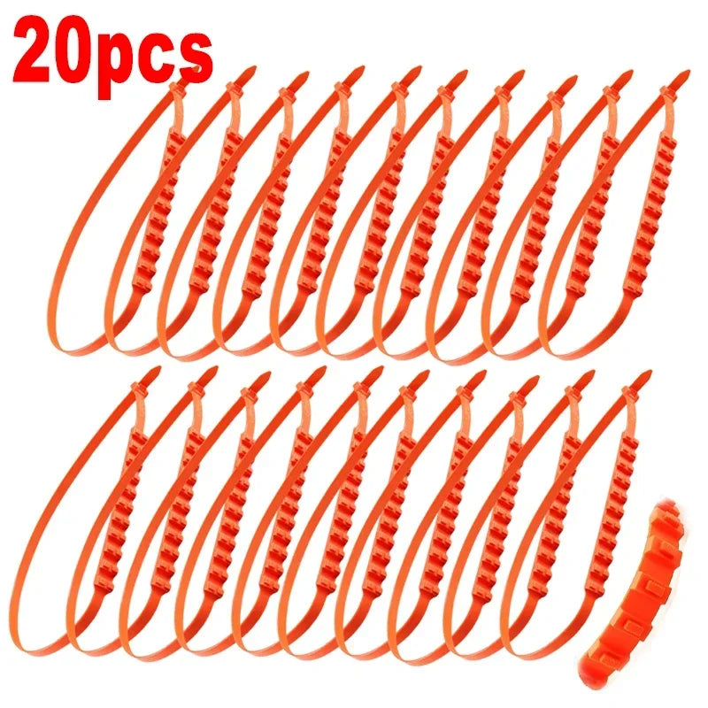 10/20Pcs Car Wheels Tire Snow Chains anti Slip Nylon Winter Car Snow Chains Outdoor Snow Tire Emergency Anti-Skid Tyre Chains