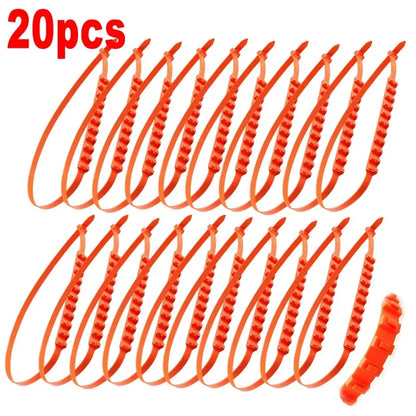10/20Pcs Car Wheels Tire Snow Chains anti Slip Nylon Winter Car Snow Chains Outdoor Snow Tire Emergency Anti-Skid Tyre Chains