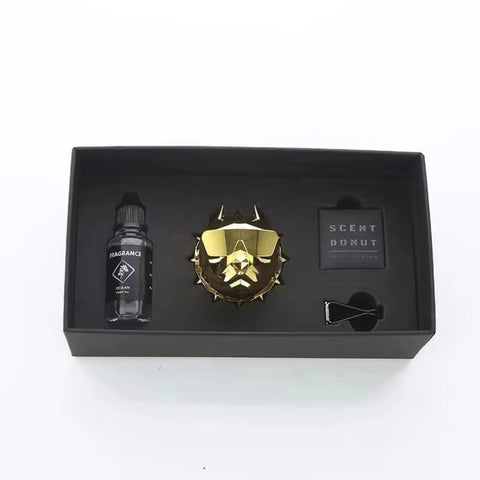 Vehicle Air Freshener Bulldog Fragrance Luxury Perfume Car Scent Diffuser Car Fragrance Bulldog Air Fresheners