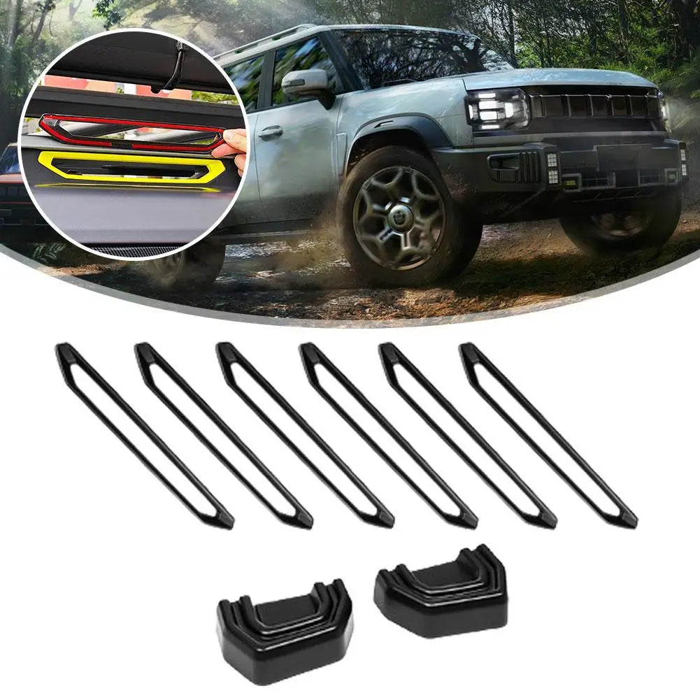 Suitable for Jetour T2 Luggage Rack, Car Accessories, Car Stickers, Decorative Stickers Car Parts Car Decorations