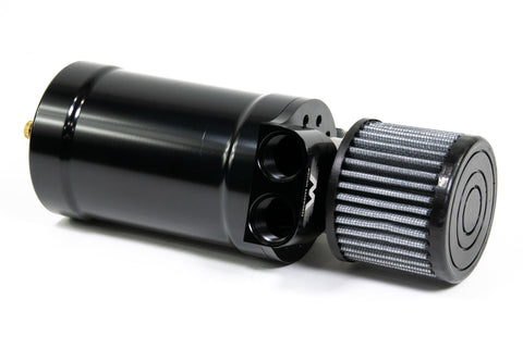 Top Loader Billet Internally Baffled Oil Catch Can (Dual 10AN Port)