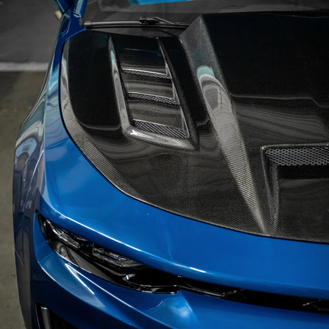 2016-2025 Chevy Camaro Terminator Full Carbon Fiber Hood