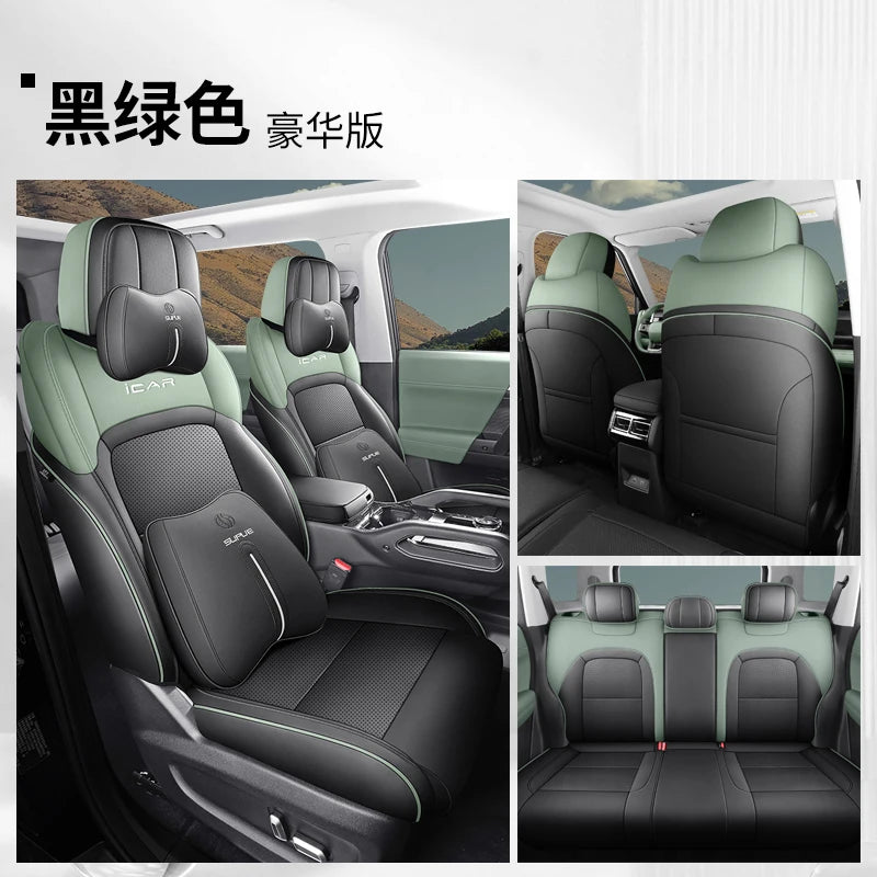 For Chery Icar 03 Jaeco 6 J6 EV 2023 2024 Ventilation Seat Cover Automotive Parts Automotive Modification Parts
